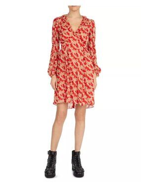 NWT | The Kooples Volute Printed Dress | Sz 6
